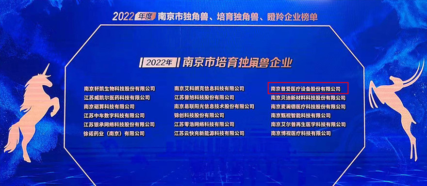 2022年南京市培育獨(dú)角獸企業(yè)名單